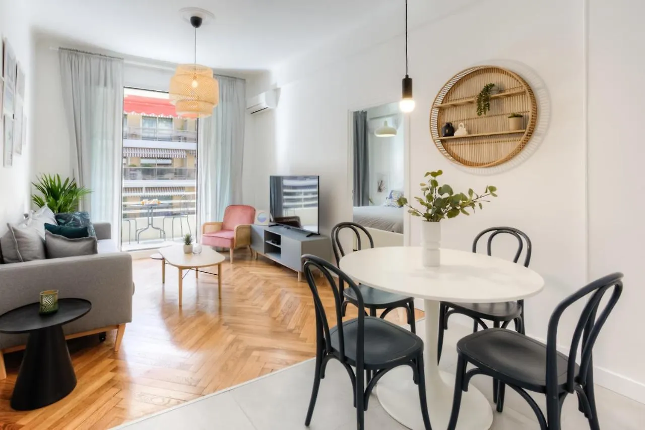 #29 Suite Gambetta Ac Sea View 2 Bedrooms 1Min Walk To Promenade & Sea Nice Apartment